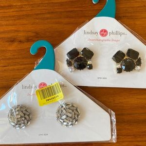 Two pair of brand new snaps for Lindsay Phillips shoes